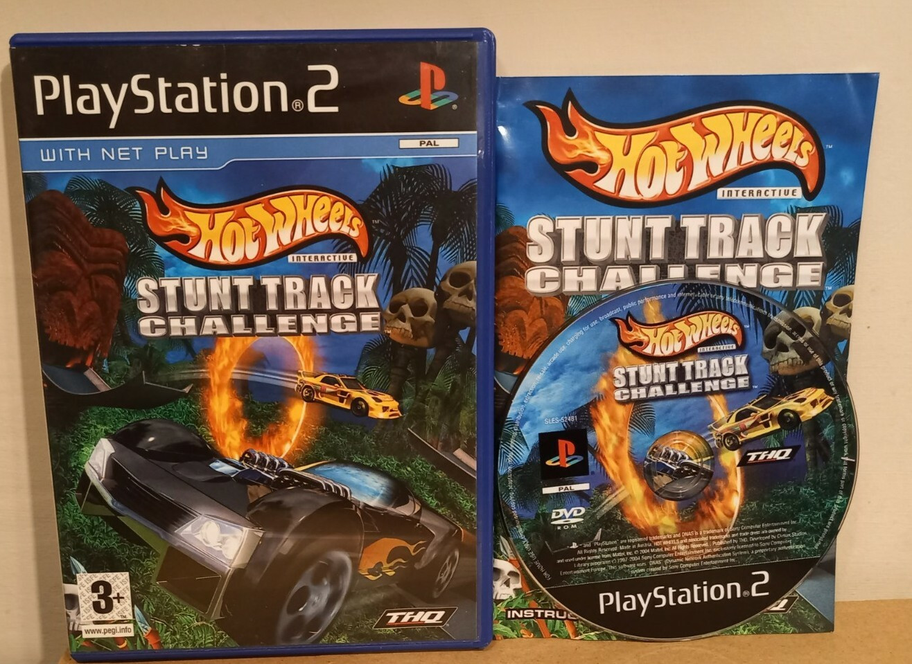 Hot Wheels Stunt Track Challenge PlayStation 2 PS2 PAL UK