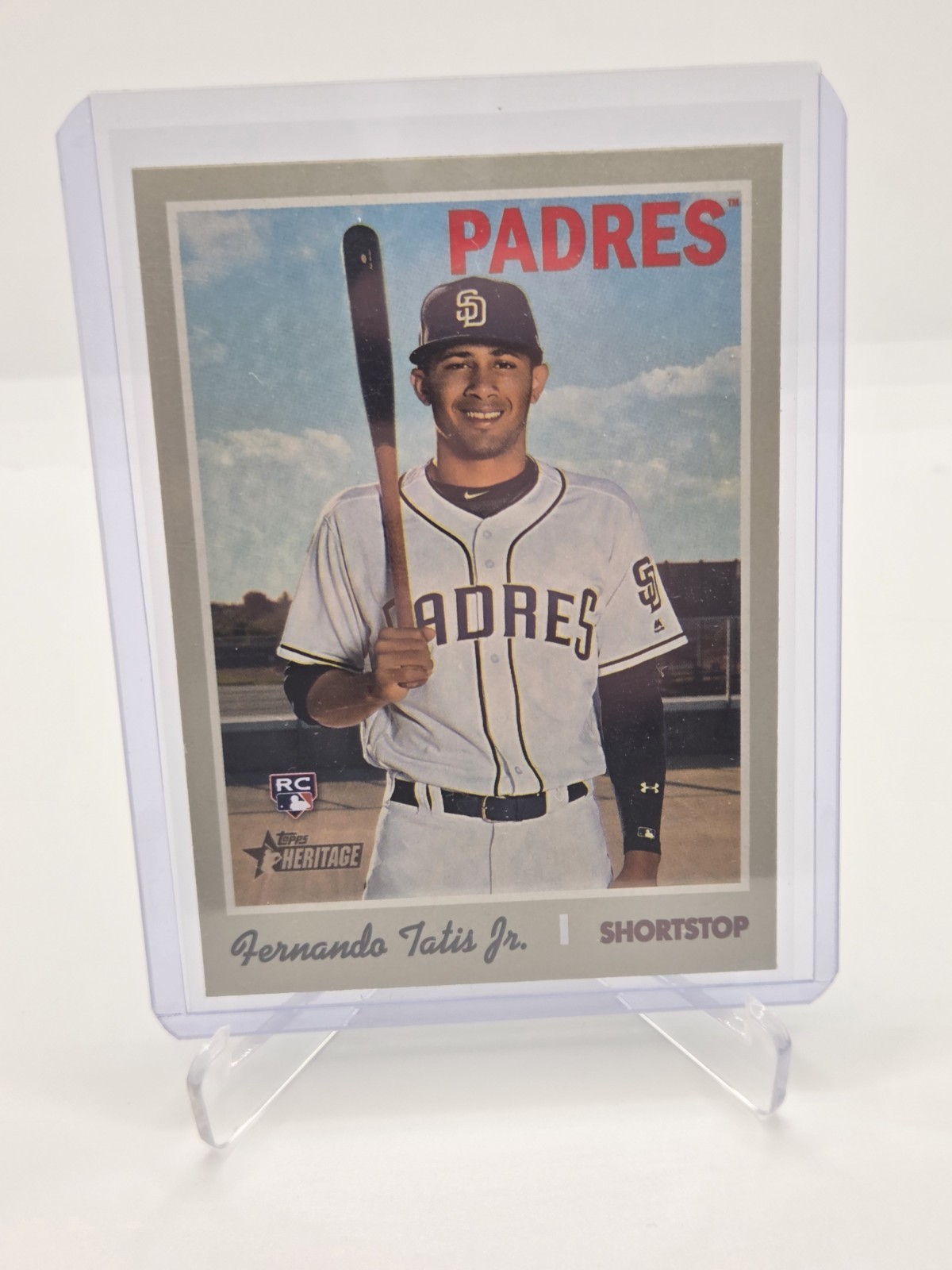 2019 Topps Heritage Fernando Tatis Jr. Rookie #517 RC San Diego Padres