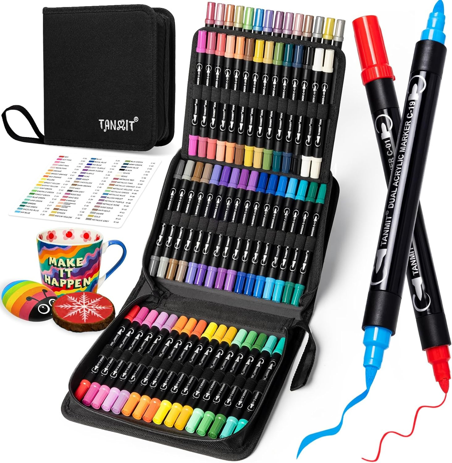 With Brush