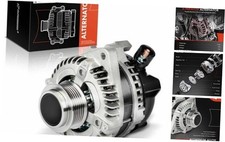  Alternador Compatible con Acura RLX 2014-2020 3.5L, 12V 155A 6 Ranuras 