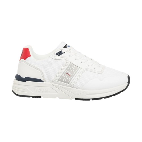 Blauer RAY 05 KNI Sneakers Stringate Uomo Bianco - Foto 1 di 5