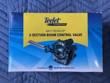 TeeJet TeeValve 3-Section Manual Boom Control Valve 3/4" Inlet AA17L - NEW!!!