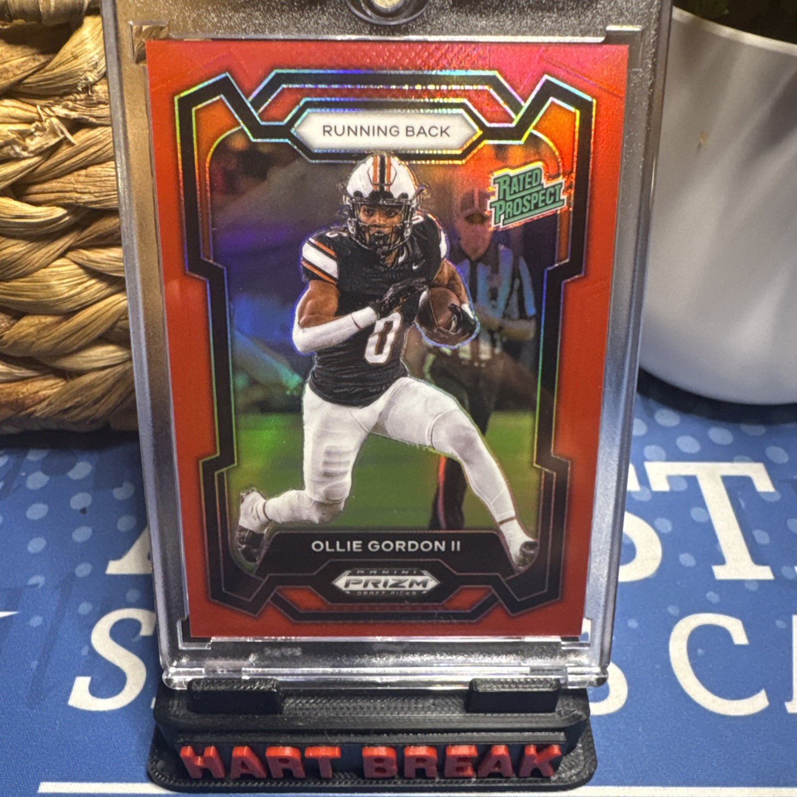 2024 Panini Prizm Draft Picks - Ollie Gordon II #102 (RC) True Red 276/299