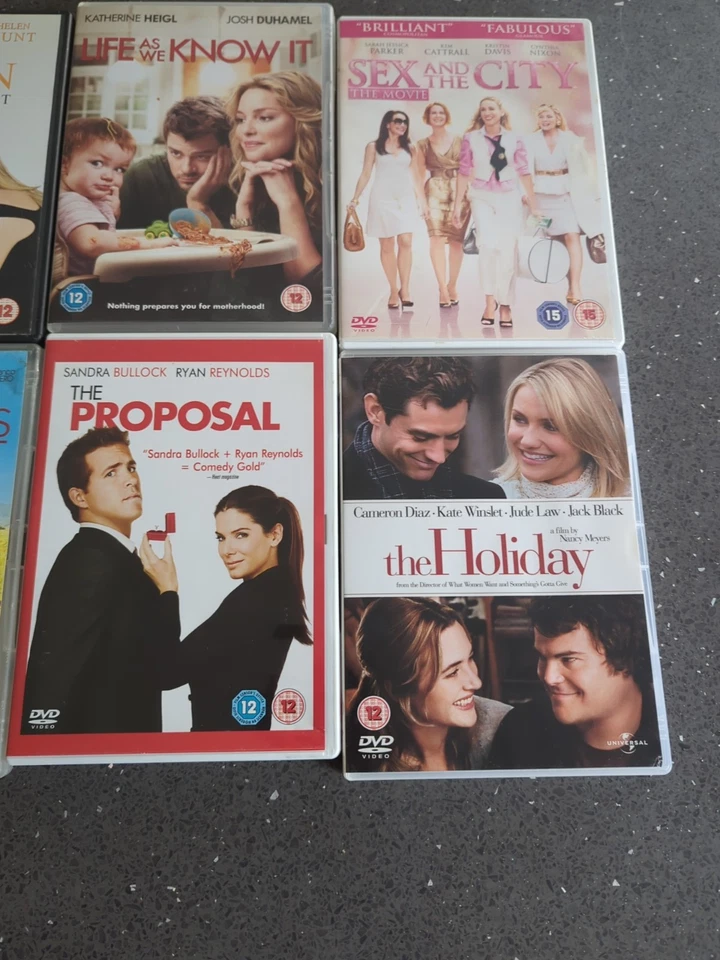 8 Rom Com Movie Collection - Dvd - The Holiday - Letters To Juliet - The Break - Image 3 of 4