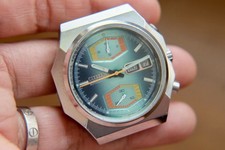 Verre De Montre NOS Citizen Vintage - Réf 54-80641 - Pour Bullhead - Mouvement LCD Quartz