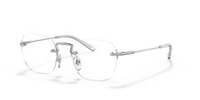 Vogue VO4219 323 Men Square Eyewear - Silver / Demo Lens 145-47-19mm NEW 