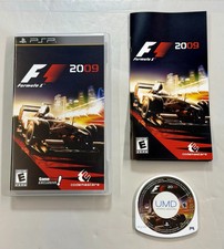 Formula 1 F1 2009 Sony PSP, 2009 Complete CIB w/ Manual - Tested - Clean
