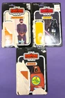 3 Vtg Kenner Star Wars CardBacks Empire Strikes Back Darth, Bespin Guard, Cloud