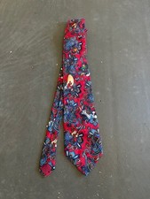 LOONEY TUNES MANIA Neck Tie 100 Silk YOSEMITE SAM ELMER FUDD BUGS BUNNY '90's