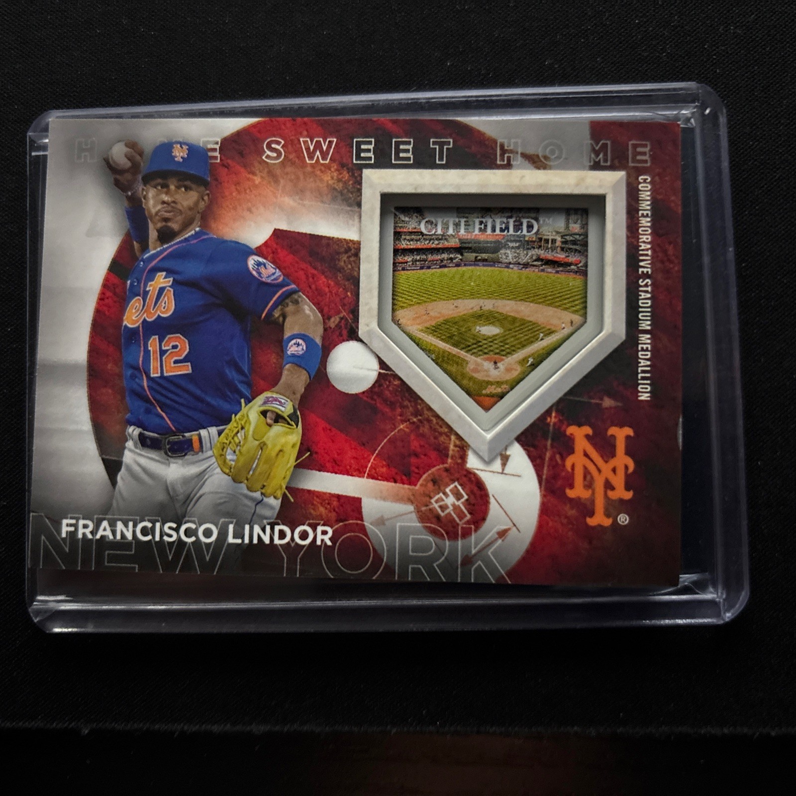 Francisco Lindor 2024Topps Series 1 Home Sweet Home Medallions /299 #HSH-FL