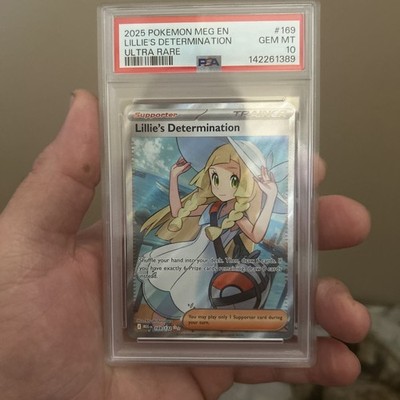 Pokémon TCG Lillie's Determination Trainer Card Holo Rare 169/132