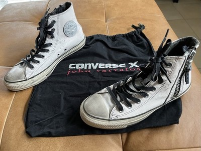 Converse John Varvatos Chuck Taylor All Star Side Zip High Painted Black Beluga