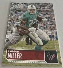 2016 Panini Prestige Football Lamar Miller Houston Texans base card #104