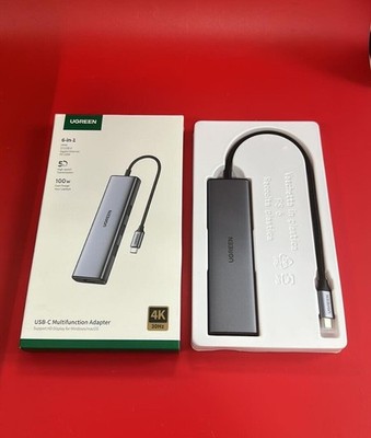 Ugreen 6-in-1 USB-C Hub 100W Power Delivery Adapter mit HDMI & USB Ports