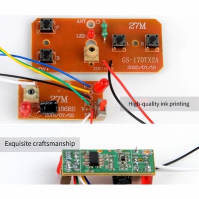 27MHz Sender Empfänger Mehrkanal Steuerung 4,5V-6V Spannung kompakte Bauform