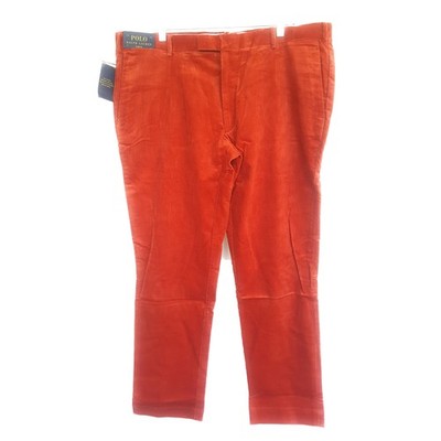 Polo Ralph Lauren Men's Slim Fit Pant, Orange, 38W X 32L