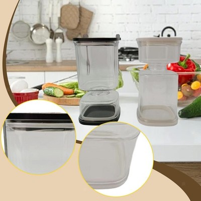 Pickle und Olive Sanduhr Glas Pickle Safttrenner von Nass und Trocken Vielseitig