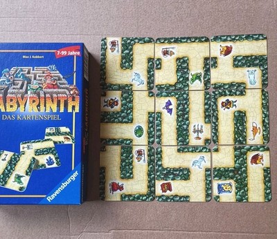9 Ersatz Wegekarten Labyrinth Kartenspiel Ravensburger Ersatzteile Ersatz Karten