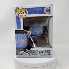 Funko Pop Movies Avatar Way of Water Neytiri Battle #1550 Vinyl Box Damage