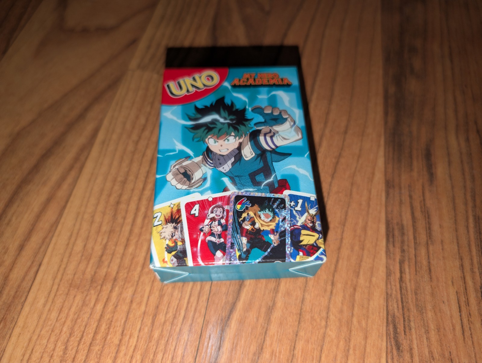 Mcdonalds CANADA EXCLUSIVE My Hero Academia Uno Cards Happy Meal Toy