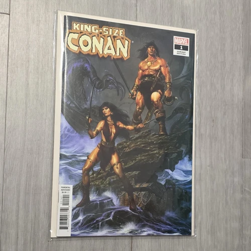 KING-SIZE CONAN THE BARBARIAN #1 - RARE - JOE JUSKO 1:25 VARIANT - NEAR MINT