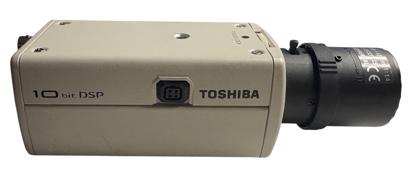 Toshiba CCD Color Video Surveillance Camera IK-6210A (10 Bit DSP) w/TAMRON Lens 