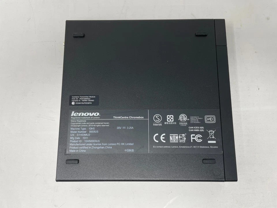 Lenovo ThinkCentre Chromebox 10H5 0003US-Celeron 16GB SSD 4GB ChromeOS - Image 4 of 4