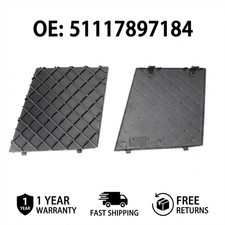 2x Bumper Lower Grille Mesh Inserts for BMW E60 E61 M Sport Package Replacement