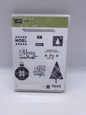 Stampin Up Lots of Joy - Stamp Set of 10 - Christmas/Tags/Tree 139468 , UNUSED