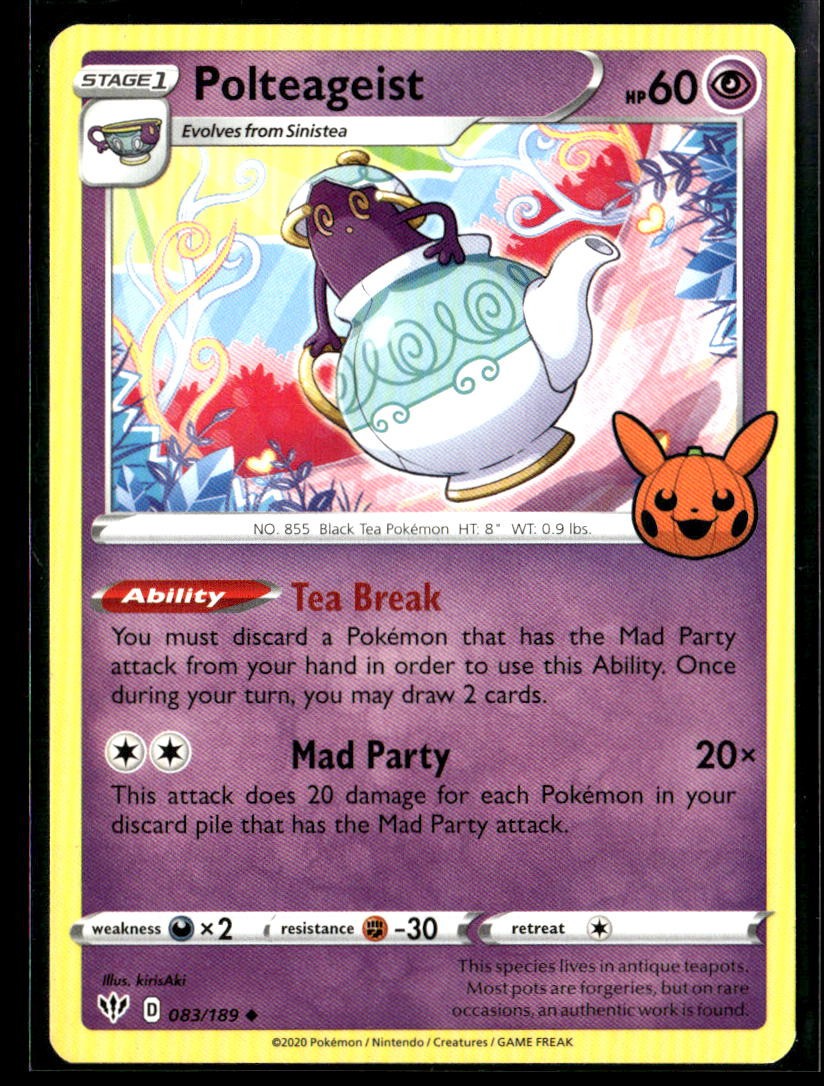 Pokemon Halloween Trick Or Trade 2021 | Base Singles & Holo/Reverse Holo (NM)