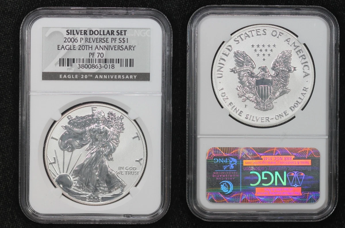 American Eagle NGC 2006 Silver Bullion Coins for sale | eBay