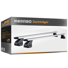 Für VW Caddy IV Alltrack 15- MENABO Lastenträger Omega Plus Aluminium silber Neu