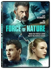 Force of Nature DVD 2020 Emile Hirsch/Kate Bosworth/Mel Gibson! Like New w/Slip!