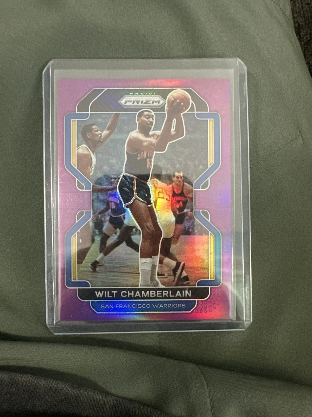2021-22 Panini Prizm - Wilt Chamberlain #260 Purple Prizm /99