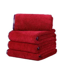 4x Large Microfiber Cleaning Cloth Wash Towel Drying Rag Car Polishing Detailing