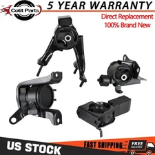 4Pcs Engine Motor & Transmission Mount Auto For 2003-2008 Toyota Corolla 1.8L