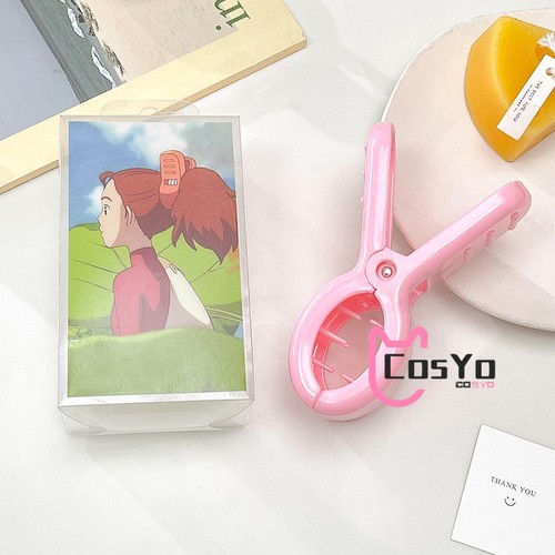 Anime Arrietty Cosplay Shark Hair Clip For Women Girl Hair Claw Ponytail Hairpin - Picture 6 of 10