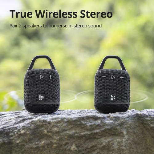 Portable Bluetooth Speaker for Outdoor with Hook, IPX7, 20H Playtime - Imagen 5 de 18