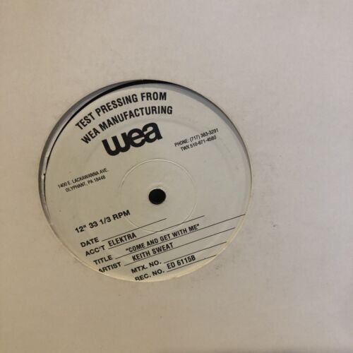 Keith Sweat Vinyl & CD Lot Make You Sweat Come Get With Me RMX Noreaga Make It - Picture 3 of 7