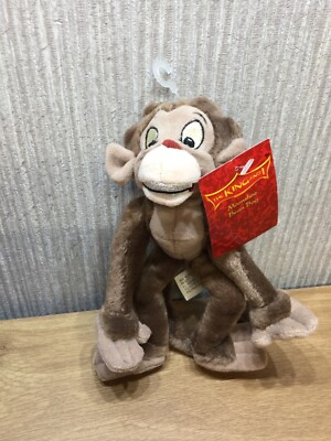 Warner Bros Der König und ich Selten Neu Plüschtier Kuscheltier Sitzsack Moo she Affe Neu