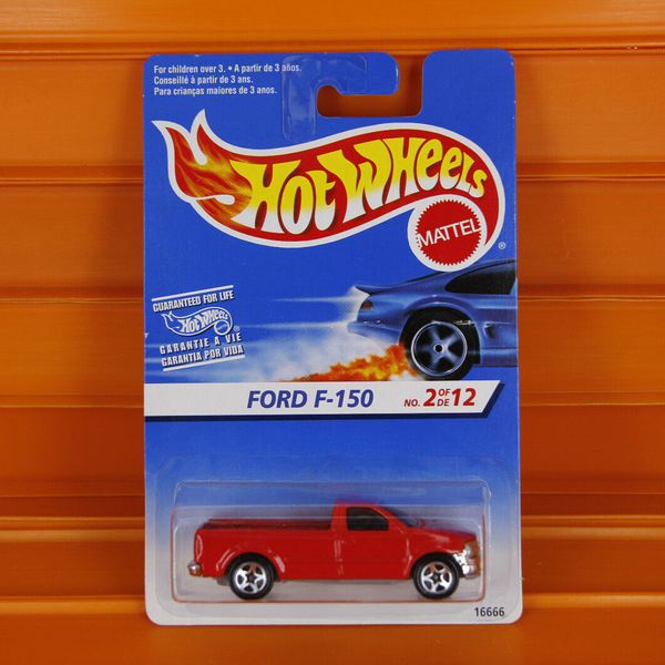 Hot Wheels - 1997 - Ford F-150 (International Card) - First Editions 2/12 - #513-image