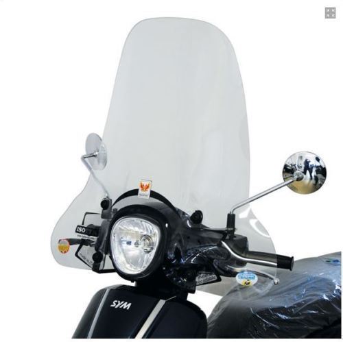 SC3630 Pare-Brise Écran ISOTTA Avec Attaques Pour Sym Fiddle III 50 Cc