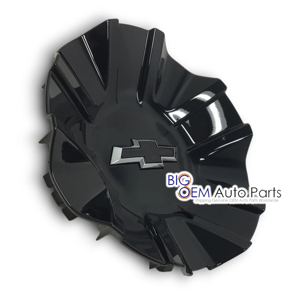 Оригинальный глянцевый черный центральный колпак ступицы колеса 2021-2024 Chevrolet Tahoe 22 дюйма 85002880 - Изображение 4 из 4
