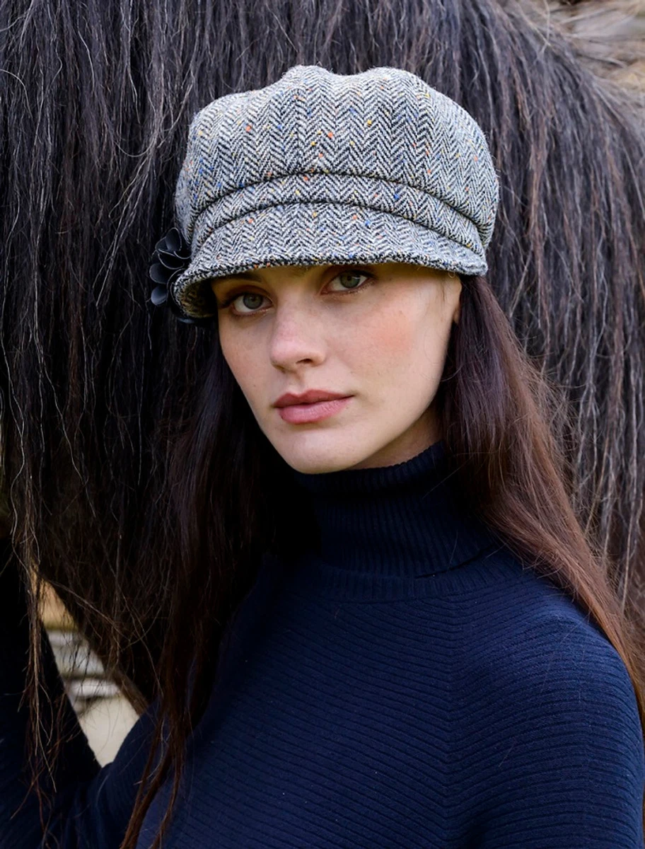 Mucros Weavers Newsboy Hat Women s Irish 100 Wool Tweed Hat Made in Ireland