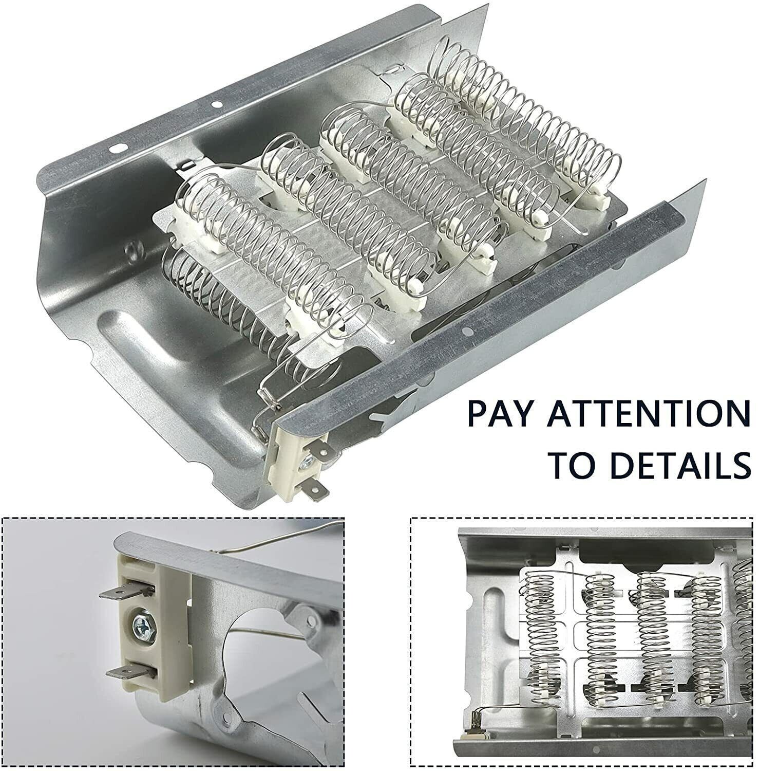 Dryer Heating Element Thermostat For Amana Roper NED4655EW1 Whirlpool