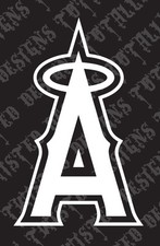 Los Angeles Angels vinyl decal sticker car truck motorcycle MLB basebal LA