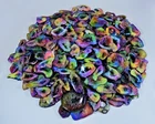 NATURAL SOLAR DRUZY AGATE COLOR MIX CABOCHON LOOSE GEMSTONE WHOLESALE LOT zW071