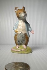 Beatrix Potters Johnny Town-Mouse Vintage Figurine By Beswick England Circa 1954