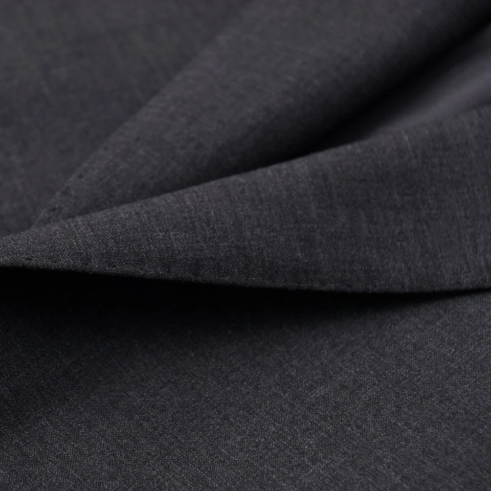 Abrigo deportivo d'Avenza Classic-Fit gris carbón tejido Super 150s lana 40R (UE 50) Foto 3 de 4