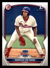2023 Bowman Marcus Lee Sang #BP-126 FBC Philadelphia Phillies